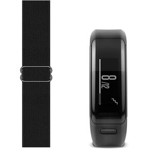 Stretchy Loop Nylon Strap Compatible with Garmin vivosmart HR/HR Plus Approach X40/X10 Watch Bands Replacement