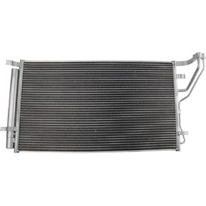 TRQ A/C Condenser Assembly Direct Fit for Kia 2016-2018 Kia Optima 2.4L EX LX S New