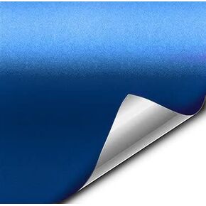 VViViD Matte Dark Blue Car Wrap Vinyl Roll with Air Release 3mil-VViViD8 (1ft x 5ft)