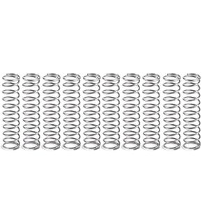 Compression Springs Stainless Steel Spring Coil Extended for Motor Equipment and Household Appliances 17mm OD 100mm Long Wire Diameter 2mm 10 PCS