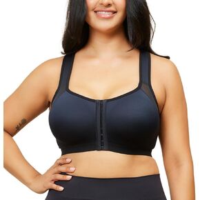 LEADING LADY The Moira - Front-Closure Posture Bra for Everyday Comfort - Front Closure Support Bras for Women