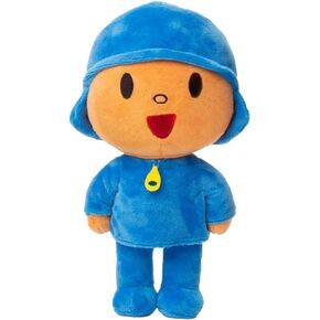 Mighty Mojo Pocoyo Plush Doll - 12 Inches for Toddlers, Girls and Boys - Officially Licensed Plush Doll - Preschool Leaning Plush Bedtime Doll