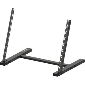 حامل حامل NiuNyuNeu 8U لأجهزة الصوت والشبكات رف بإطار مفتوح، رفوف قائمة بذاتها لمعدات تسجيل الموسيقى AV الصوتية لخادم تكنولوجيا المعلومات in Kuwait