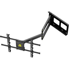 FORGING MOUNT Long Arm Corner TV Mount with Height Setting Full Motion TV Wall Mount with 36" Extends for Corner/Flat Installed Fits 42"-86" TVs,Holds 150lbs,VESA 600x400mm