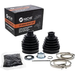 NICHE Front CV Axle Boot Kit For Kawasaki 49006-0074 49006-0105 Mule 610 SX UTV
