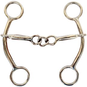 HILASON Goosetree Simplicity Bit Middle Mouthpiece | Horse Bit | Horse Bits Western | Walking Horse Bits | Training Horse Bit | Equine Bits | Bit for Horses