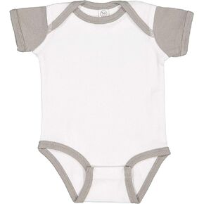 Rabbit Skins Rabbit Skins Baby Bodysuit Girl & Boy | Newborn 0-3 Months to 24 Month Toddler, Snap Easy Closure (4400)