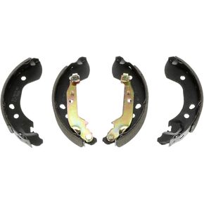 BOSCH BS1020 Blue Drum Brake Shoe Set - Compatible with Select Nissan Micra, Versa, Versa Note; REAR