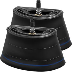 2PCS 2.50/2.75-10(70/100-10) TR4 Straight Valve Stem Heavy Duty Butyl Rubber Motorcycle Inner Tubes Compatible with 2.50-10 2.75-10 60/100-10 70/100-10 Dirt/Mini Pit Bike Front/Rear Tire Tubes