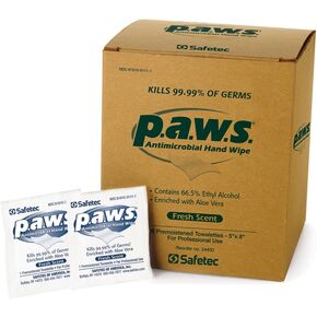 PAWS Disinfecting Towelette (100pc Box) - 34400 BOX