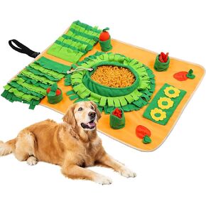 YAOGEG Snuffle Mat for Dogs, Interactive Slow Feeding Snuffle Mat, Enrichment Food Puzzles Toys for Pet Mental Stimulation Snuffle Toys for Dog in Kuwait