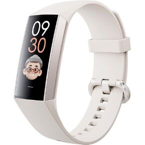 Fitness Tracker Heart Rate Monitor Blood Pressure Watch, Pedometer Step Counter Sleep Monitor Activity Tracker, 1.1" Amoled Screen Fitness Watch for Women Men
