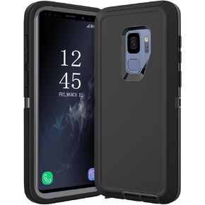 for Samsung Galaxy S9 Case,Shockproof Dropproof for Samsung S9 Case,Heavy Duty Protective Galaxy S9 Csae,S9 Case 5.8 Inch (Black/Gray)