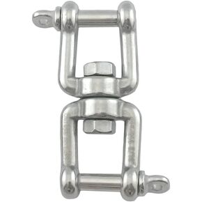 US Stainless Stainless Steel 316 Anchor Swivel Jaw and Jaw 5/16" or 8mm Marine Grade