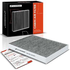 A-Premium Cabin Air Filter with Activated Carbon Compatible with Audi Q7 2007-2015 & Porsche Cayenne 2003-2018 & Volkswagen Touareg 2004-2017, Replace# 7H0819631A
