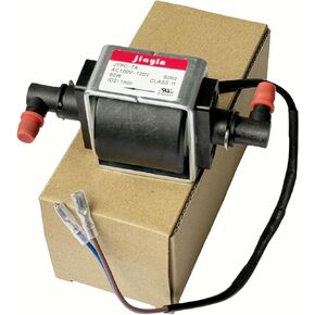 JYPC-7A AC100V - 120V 60W Water Electromagnetic Solenoid Water Pump, 2400ccmin 2bar 60Hz ID2/min 45dB Solenoid Water Liquid Pump-2 year warranty