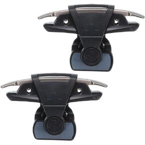 MECCANIXITY Gaming Trigger Mobile Game Controller 1 Pair Fire Keys Sensitive Shoot Adjustable Buckle Black for 4.7-6.5 Inch Cell Phone