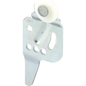 Prime-Line MP6524 Front Closet Door Roller with 1/4 In. Offset and 3/4 In. Nylon Wheel (2 Pack)