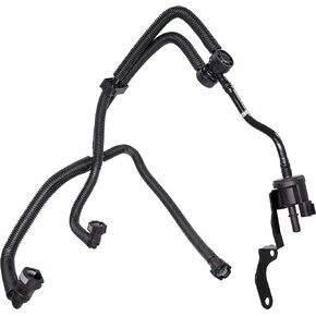 APDTY 140064 Vapor Canister Purge Valve w/Hoses
