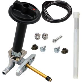Fuel Valve Petcock Lever Assy for Honda-Rancher Foreman Rubicon Rincon TRX250 TRX350 TRX400 TRX420 TRX450 TRX500 TRX650 Manufacturer Part # 16950-HM8-003