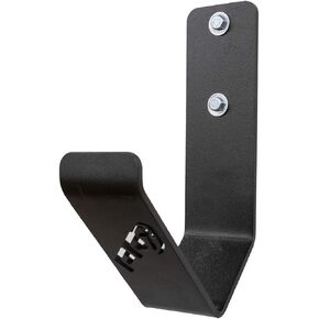 PRx Performance Exercise Rope Storage Hook, USA MADE Wall Mounted Battle Rope Holder, Home or Commercial Gym Accessory, Heavy Duty Steel, Black Powder Coated