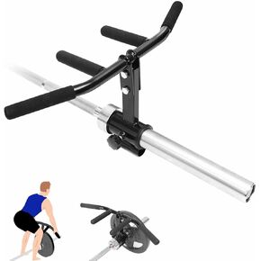 T Bar Row Landmine Attachment: T Bar Row Handle for Olympic Barbell & Standard Bar - Multi-Grip Tbar for Strength Workout Training