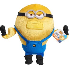Just Play Illumination Minions Despicable Me 4 Squooshy Plush Mega Dave, Kids Toys for Ages 3 Up