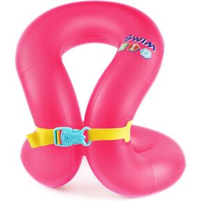 Kids Swim Vest,Pool Floaties for Kids 3-6/7-14yrs,Learn to Swim Arm Float Fits Children 33-50/50-88 Lbs,Swim Trainer with Dual Air Chambers & Adjustable Safety Buckle,Swimming Ring for Pool & Beach