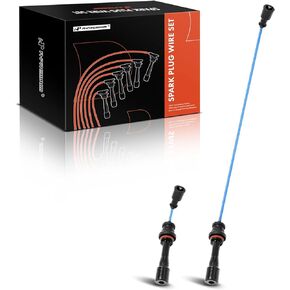 A-Premium Ignition Spark Plug Wires Set of 2 Compatible with Mazda Miata 2001 2002 2003 2004 2005 1.8L