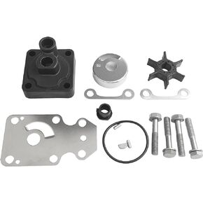 WINGOGO 6AH-W0078-02-00 with Housing Water Pump Impeller Repair Kit for Yamaha Outboard 15 20 HP F15 F20 4 Stroke Boat Motor Engine Parts Replace Sierra 18-3479 6AH-W0078-00-00 6AH-W0078-01-00