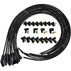 Moroso WIRE SET,ULTRA 40,UNIV,135 BOOT,BLACK 73816