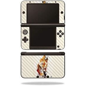 MightySkins Carbon Fiber Skin for Nintendo 3DS XL Original (2012-2014) - Air Force Bird | Protective, Durable Textured Carbon Fiber Finish | Easy to Apply, Remove, and Change Styles | Made in The USA