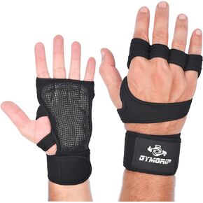 Gym grip Workout Gloves Gym Gloves for Men Women|Wrist Support, Silicone Padded Palm, Breathable Design|Weight Lifting Gloves for Cycling, Pull-ups, Deadlifts, and Gymnastics