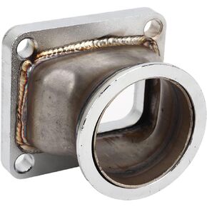 ,2.5In V Band Flange Adapter Stainless Steel Long Lasting Universal For T4 Turbo