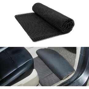 jokormo 1 PC Car Roof Rack Pad Replacement, 3.93Ft x 3.28Ft Soft Waterproof Anti-Slip Foldable Vehicle Cargo Net Mat, Universal Durable Automotive Roof Protective Mat for Truck SUV Car (Black)