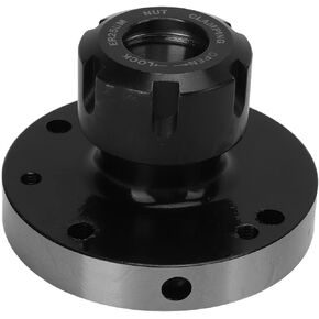 ER25 80mm Diameter CNC Lathe Flange Collet Chuck Seat Milling Machine Collet Holder CNC Lathe Chuck Replacement