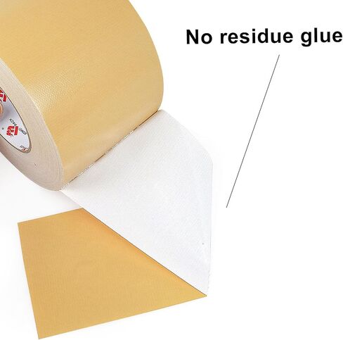 BOMEI PACK 4" Red Duct Tape Wide Roll,4 Inch x 60 Yards,Industrial Grade Duct Tape,Heavy Duty,Waterproof and UV Resistant,Residue Free for Repairing,Home and Craft in Kuwait
