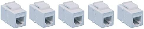 مقبس RiteAV Black RJ11/RJ12 للهاتف Keystone أنثى إلى أنثى (10 عبوات) in Saudi Arabia