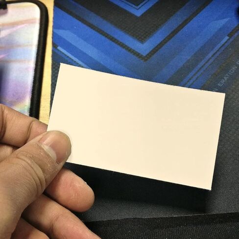 Best Paper Greetings Business Card Paper, Ivory Cardstock for Inkjet and Laser Printers (Ivory, 3.5 x 1.9 In, 100 Sheets) in Saudi Arabia