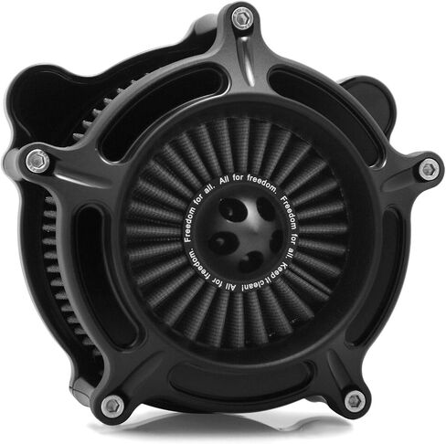 For harley air cleaner filter Sportster Softail Touring street road king glide Dyna for harley davidson air intake filters (Speed 7 style -gray filter, C-For Touring 08-16, Softail 16-17) in Saudi Arabia