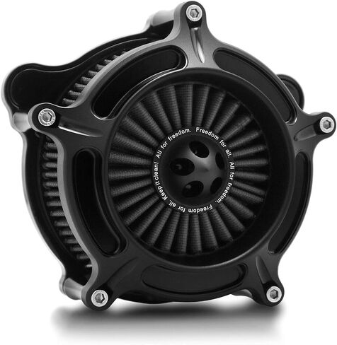 For harley air cleaner filter Sportster Softail Touring street road king glide Dyna for harley davidson air intake filters (Speed 7 style -gray filter, C-For Touring 08-16, Softail 16-17) in Saudi Arabia