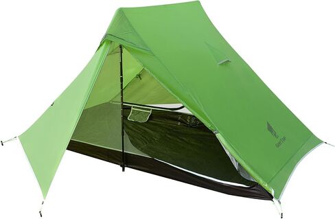 GEERTOP خيمة خفيفة 2 شخص الرحلات خيمة عمودية مقاوم للماء طبقة واحدة خيمة التخييم لحقيبة الظهر المشي لمسافات طويلة السفر في الهواء الطلق in Kuwait