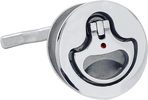 ISURE MARINE Boat Cam Latch Flush Pull Hatch Lift Stainless Steel with Back Plate Fasteners with Screws in Saudi Arabia
