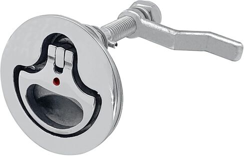 ISURE MARINE Boat Cam Latch Flush Pull Hatch Lift Stainless Steel with Back Plate Fasteners with Screws in Saudi Arabia
