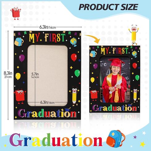 إطار صورة التخرج لرياض الأطفال من Svepndic 2024 إطار صورة التخرج لمرحلة ما قبل المدرسة مقاس 4 × 6 بوصة هدايا تخرج لمرحلة ما قبل الروضة للبنين والبنات والابنة in Kuwait