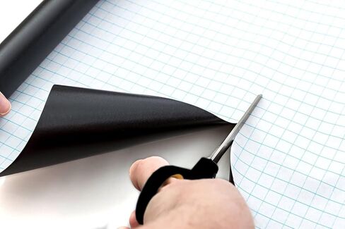 ورق لاصق للسبورة الخضراء، بكرتان مقاس 17.7 بوصة × 78.7 بوصة، ملصق جداري لاصق من الفينيل قابل للإزالة، قابل للتقشير واللصق، مع 10 طباشير ملونة إضافية in Kuwait