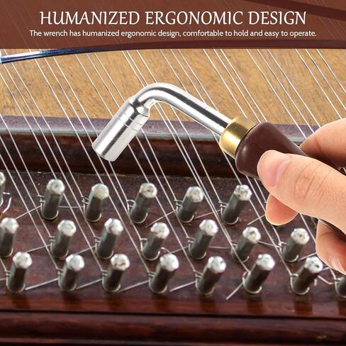 Dulcimer Tuning Wrench Gauge Kit Specialty Tools Autoharp Tuner Conga Tuning Wrench Piano Tuning Kit Professional Dulcimer Accessory Instrument Tone Tuning Wrench Dulcimer Tool in Saudi Arabia