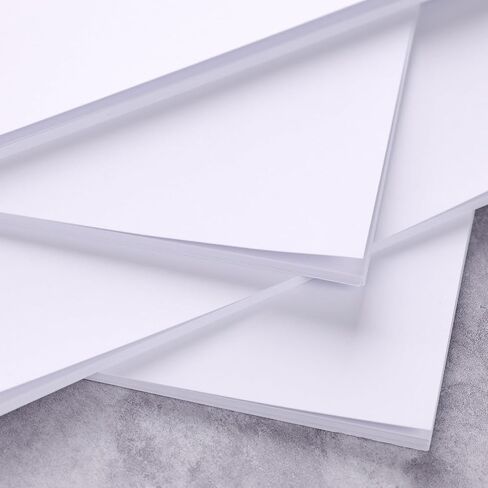 MCPINKY 20 Sheets Cardstock Paper for Crafts, 12 x 12inch Card Stock Paper White Construction Paper for Crafts Printer Invitations Card Making in Saudi Arabia