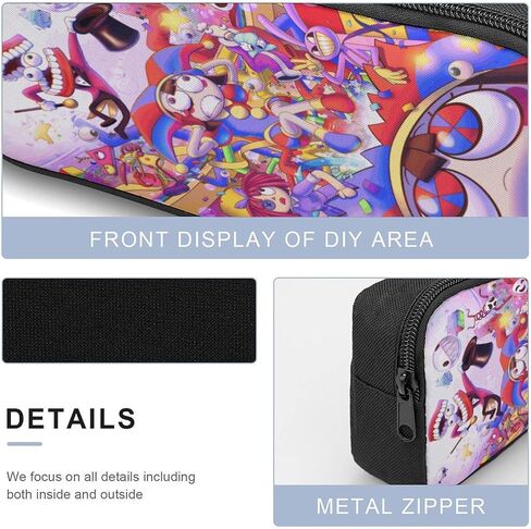 Circus Backpack Anime Backpack Three-piece backpack set with lunch bag and pencil bag in Kuwait