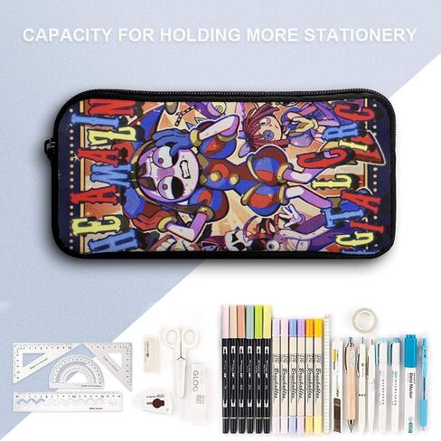 Circus Backpack Anime Backpack Three-piece backpack set with lunch bag and pencil bag in Saudi Arabia